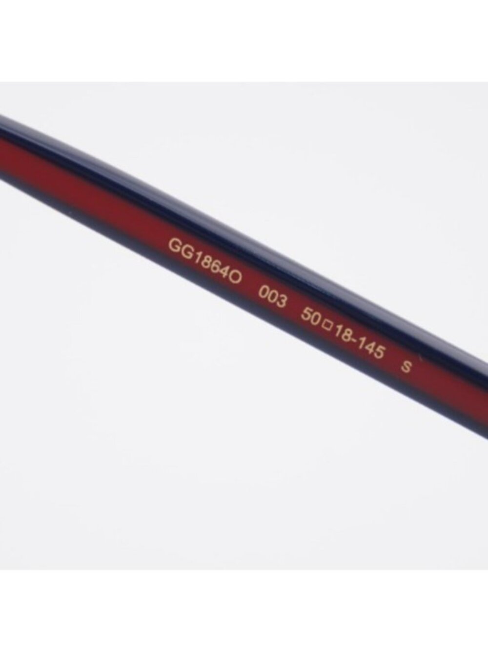 Gucci GG1864O 003 Eyeglasses Red Havana 50mm Square Frame - Picture 10 of 12